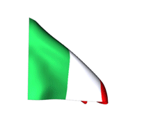 Drapeau Italie Gif animé drapeau